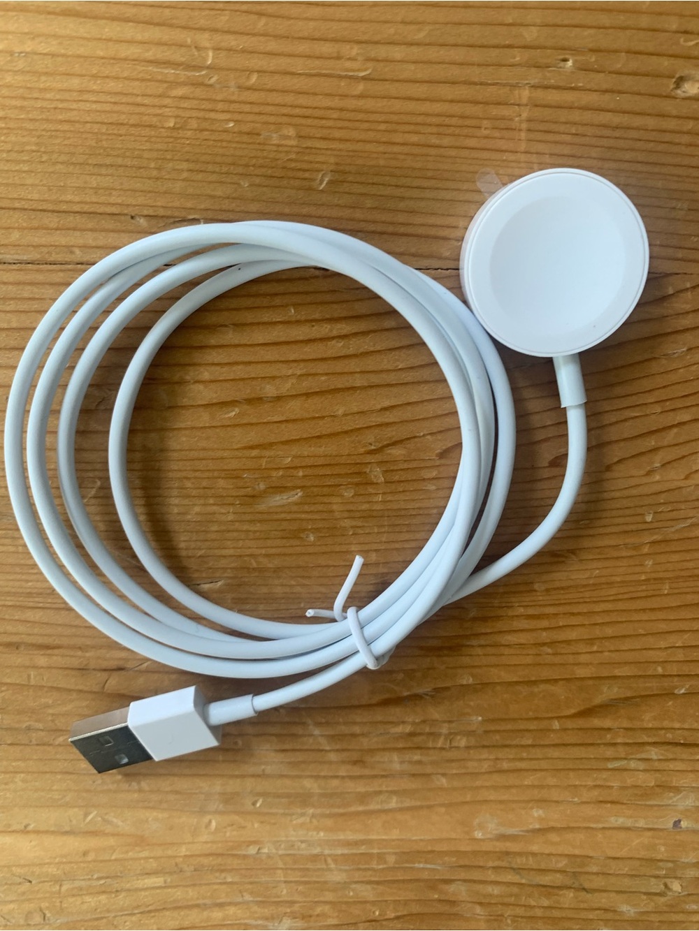 Magnetic USB-A Charging Cable for Smartwatch - White